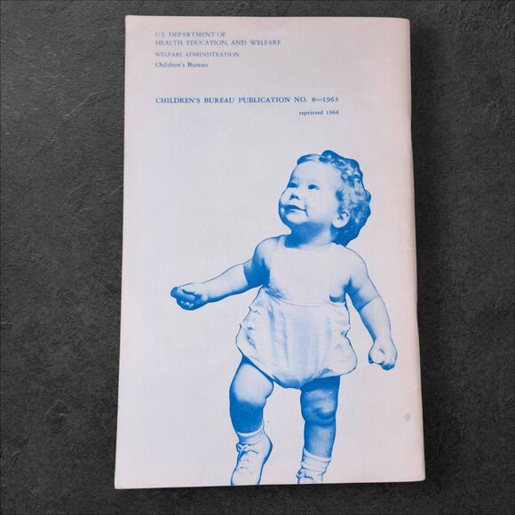 1963 Infant Care Pamphlet + Ephemera Lot Children’s Bureau John J Rhodes Rambler - Picture 3 of 12